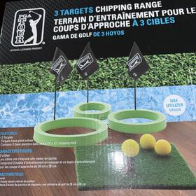 Avasc024 Pga Tour Nib Golf 3 Target Chipping Game Unopened Brand New