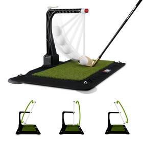 Hl007-1 Pgm Golf Swing Trainer - 2.0 Training Equipment With 5 Adjustable Height P