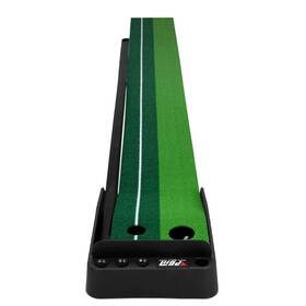 Pgm Pgmtl004-301 Golf Putting Mat Green Indoor With Auto Ball Return System 118 Inch X 15.4