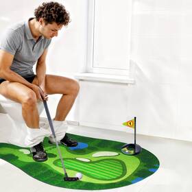 Pitcott 710456661006 Toilet Golf Game Mini That Can Be Played In The Bathroom - Wonderful To
