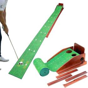 Ponsonbay 008678941854 Golf Putting Green Indoor Practice Uphill Putts 3-level - Scratch And Dent