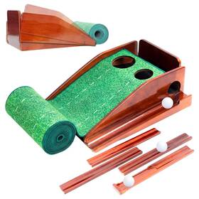 Ponsonbay 974649199507 Putting Green Indoor With 20 /25 /30 Adjustable Slope Auto Ball Retur