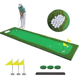 Ponsonbay P003pm-us Golf Putting Green Indoor 3.3x10 Ft Large Mat Professional Artif