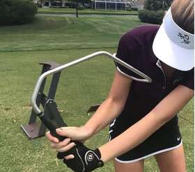 Power Angle Pro 682131538159 Golf Trainer - Hit It Longer Straighter Get In The Correct Slot Rh