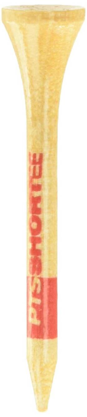 Pride Professional Tee System 048929194110 Shortee 2-1/8 Inch -120 Count Red On Natural