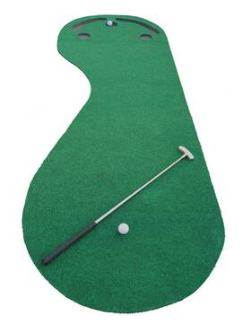 Proactive Sports G-995879963 Indoor Golf Practice Cups Training Mat Putting Green Par Ball Home Office Floor