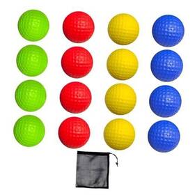 Pure Choice 745431993551 Foam Golf Practice Balls 16 Or 54 Pack Soft Limited Flight Multicolor