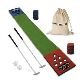 Putt Partee 860004336815 Golf Pong Putting Game Portable Indoor-outdoor Set With Realistic