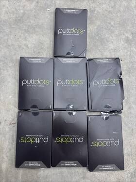 Lvlpd1 Puttdots Golf Training Aid 4 Pack New In Box Set Of 7