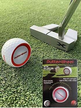 Putter Wheel 757183073917 Golf Ball Putting Training Aid 1 Pack Inch System For Practice