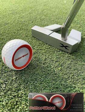 Putter Wheel 860004545910 Putterwheel Golf Ball Putting Training Aid 2 Pack Provides Instant Feedback