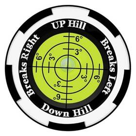Quany Life 716597516083 Golf Ball Marker - Smartlevel With High Precision Black&green