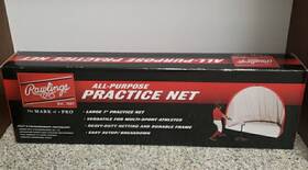 Rawlings 745492994221 Nib Multi-sport 6 Ft Practice Indoor Outdoor Net Baseball Soccer Golf