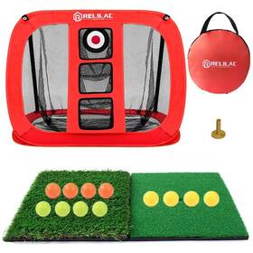 Relilac 754208972835 Pop-up Golf Chipping Net Set - Indoor/outdoor Golfing Target Accessories Kit