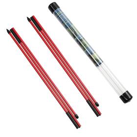 Rhino Valley 723314061986 Golf Alignment Sticks - 2 Pack Collapsible Practice Rods For Aiming Putt