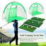 Rnn7414932 Golf Net Training Aid Practice Driving Cage System 9137779521403