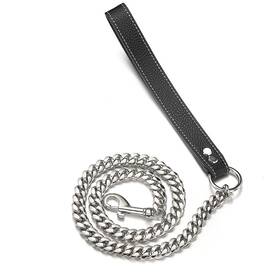 B09b6vkm4j Rumypet 4ft Heavy Duty 14mm Stainless Steel Miami Cuban Dog Chain Leash