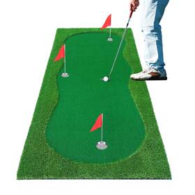 Sagsewful 647581015520 New Large 4ft X 10ft Golf Putting Green Pro Mat Indoor/outdoor
