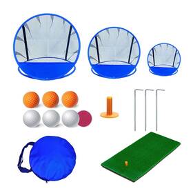 Santa Casa 766939334899 Golf Chipping Nets For Backyard Pop Up Net With Balls Hitting Mat Adul