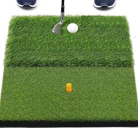 Saplize Esg2-gm04-em10 #a01 Foldable Heavy-duty Golf Hitting Mat Practice With 10mm Eva Rubb
