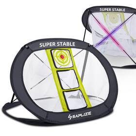 Saplize Esg2-gnrc-nm03 #a01 Golf Chipping Net Strongly Stable Pop Up 3 Holes Golfing Target For Indo