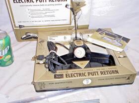 82942 Sears Tested Vintage 1967 Electric Golf Putt Return Putting Practice #