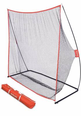 S01-2525-g2 Segawe 10 X 7ft Portable Golf Practice Net Hitting Driving Training Aids With Carry Bag