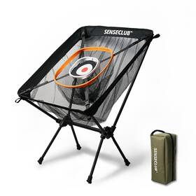 Senseclub Cpn-r2 Foldable Chipping Net Indoor With Mat Practice Golf Chippi