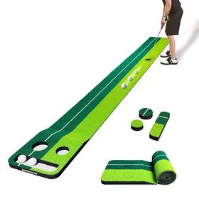 Senseclub Ppm-01 Indoor Putting Green Foldable Mat Golf Pong Game Set G