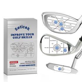 Seticek 704444383780 Golf Impact Tape Set 300pcs Self-teaching Sweet Spot And Consistency Analysi