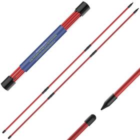 Seticek B0crf27nvh Golf Alignment Sticks 2 Pack 48 Inch Collapsible Training Aid Swing Putting
