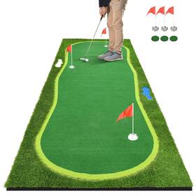 Shopsource Beyshmlvz2 5x12ft Golf Putting Green Mat Large Professional For Indoor Outdoor