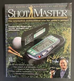 Shot Master 603419958216 1996 Golf Interactive Instructional Tool Electronic Ray Floyd Sealed