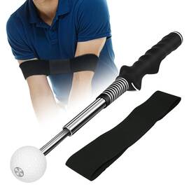Shu-ran 746608274794 Golf Swing Training Aid Stretchable Trainer Improve Strength Fle