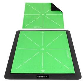 Sietfresa 774049509496 Golf Hitting Mat Advanced Guides For Premium Swing Dection/divot B