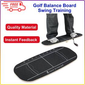 Silipull 744759797230 Golf Balance Board Swing Train Aid To Shift Weight Increase Consistency Trainer