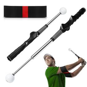 Sio & Tan 617839841515 Retractable Golf Swing Trainer Aid Grip Training Ar