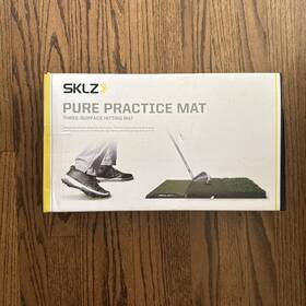 3-surface Sklz 0325 Pure Practice Training Golf Mat Og Packaging Lightly Damaged Box