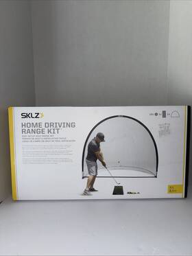 1438 Sklz Home Golf Driving Range Kit Easy Set Up 7 Ft New Open Box