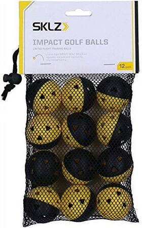 2763 Sklz Impact Golf Balls Flight Regulation Size Practice 12 Pack 2763 Sklz Impact Golf Balls Flight Regulation Size Practice 12 Pack