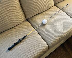 5262 Sklz Momentus Golf Speed Whoosh Club Head Accelerator Swing Training Aid Rh