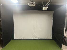 2477001 Skytrak Golf Simulator Play Now Studio Package Launch Monitor 12 Feet