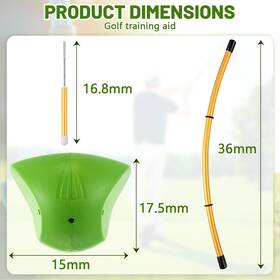 Xln-soulchen-1124 Soulchen Golf Swing Trainers Aid In Improving Hand Positioning Training For P