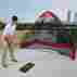 Spn007 Return Proadvanced Golf Net Practice Training Backyard Garage Home Sports Rusk