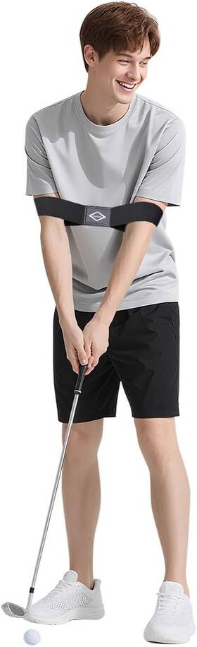 Sports 705353619694 Pro Golf Swing Training Aid Correcting Arm Band Correct Ge