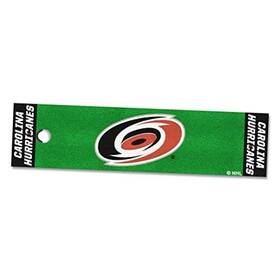 10531 Sports Licensing Solutions Carolina Hurricanes Putting Green Mat - 1.5ft. X 6ft