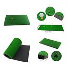 St009676151252 Golf Mat Hitting Mats Residential Practice Rubber Tee Holder Green