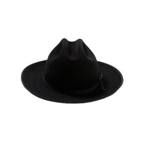 Tfropr-3626-7-73 Stetson Royal Deluxe Open Road Color Black Size 7 3/8 Tfropr-36260773