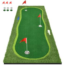 Sturdum 197839750531 Golf Putting Green 3.3x10ft Professional Grade Large Realistic Training Aids