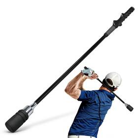 Sukubiui 739807687991 Golf Swing Trainer Click Stick Training Aid For Inertia And R